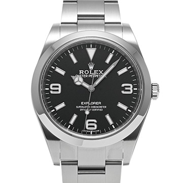 ロレックス エクスプローラー 214270 ブラック メンズ 時計 【中古】【wristwatch】