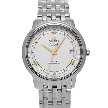 オメガ デ・ヴィル プレステージ コーアクシャル 424.10.37.20.02.002 シルバー メンズ 時計 【新品】【wristwatch】