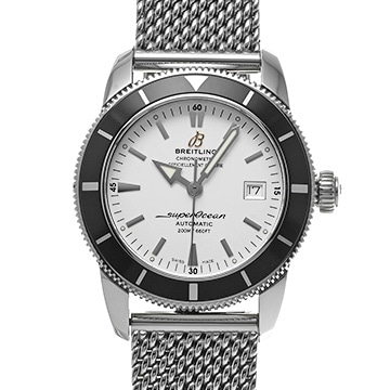 ブライトリング スーパーオーシャン ヘリテージ 42 A170G01OCA シルバー メンズ 時計 【中古】【wristwatch】