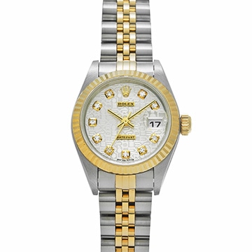 ロレックス デイトジャスト 79173G シルバーコンピュータ/ダイヤモンド レディース 時計 【中古】【wristwatch】
