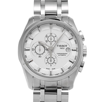 ティソ クチュリエ クロノグラフ T035.627.11.031.00 シルバー
