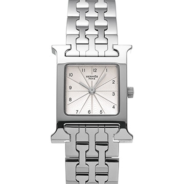 エルメス Hウォッチ HH1.210.280/4804 アイボリー レディース 時計 【中古】【wristwatch】
