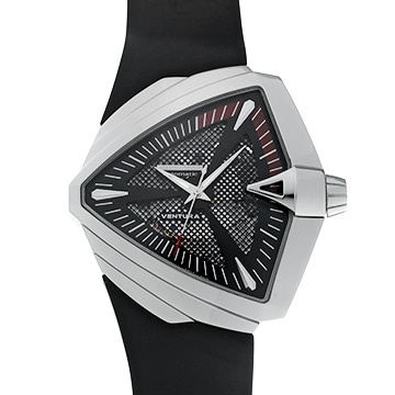 ハミルトン ベンチュラXXL H24655331 ブラック メンズ 時計 【中古】【wristwatch】