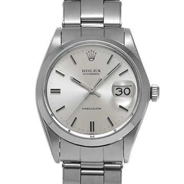 ロレックス オイスター デイト 6694 シルバー メンズ 時計 【中古】【wristwatch】