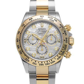 ロレックス コスモグラフ デイトナ 116503NG ホワイトシェル/ダイヤモンド メンズ 時計 【中古】【wristwatch】