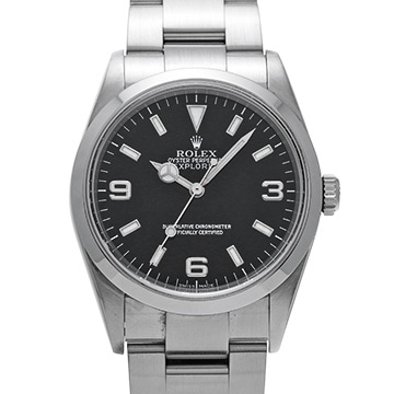 ロレックス エクスプローラー 114270 ブラック メンズ 時計 【中古】【wristwatch】