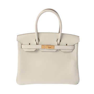 エルメス バーキン 30 マッシュルーム トゴ レディース バッグ 【未使用】【bag】