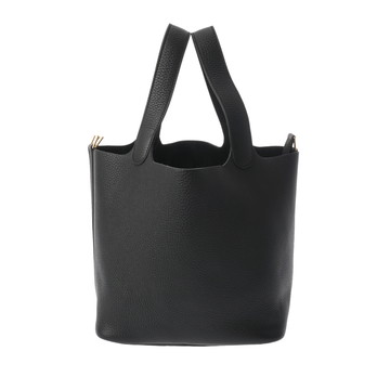 エルメス ピコタン ロック MM ブラック トリヨンクレマンス レディース バッグ 【中古】【bag】