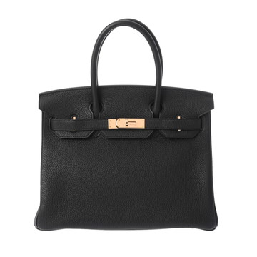 エルメス バーキン 30 ブラック トゴ レディース バッグ 【中古】【bag】