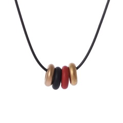 ノーブランド BUNZ COLLECTION フープネックレス  ゴールド K18イエローゴールド YG レディース ジュエリー 【中古】【jewelry】