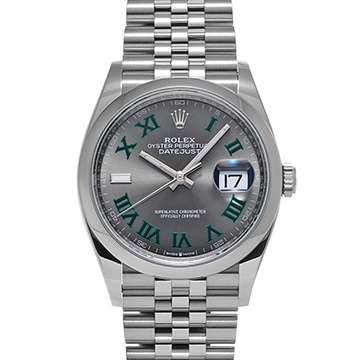 ロレックス デイトジャスト 36 126200 スレート メンズ 時計 【中古】【wristwatch】