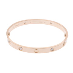 カルティエ ラブブレスレット #19 4PD ゴールド K18イエローゴールド YG レディース ジュエリー 【中古】【jewelry】