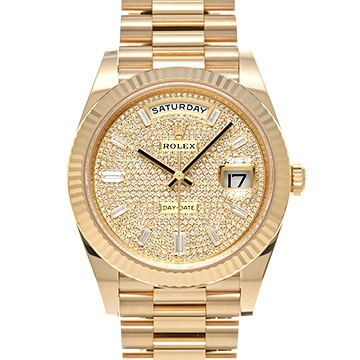 ロレックス デイデイト 40 228238 パヴェダイヤモンド/ダイヤモンド メンズ 時計 【新品】【wristwatch】