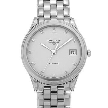 ロンジン フラッグシップ L4.774.4.27.6 ホワイト/ダイヤモンド メンズ 時計 【新品】【wristwatch】