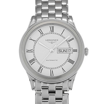 ロンジン フラッグシップ L4.899.4.21.6 ホワイト メンズ 時計 【新品】【wristwatch】