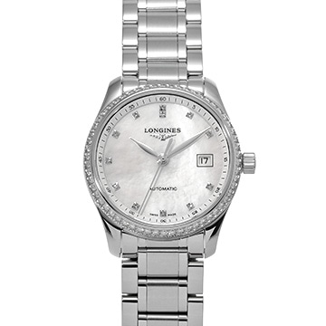 ロンジン マスター コレクション L2.257.0.87.6 ホワイトシェル/ダイヤモンド レディース 時計 【新品】【wristwatch】