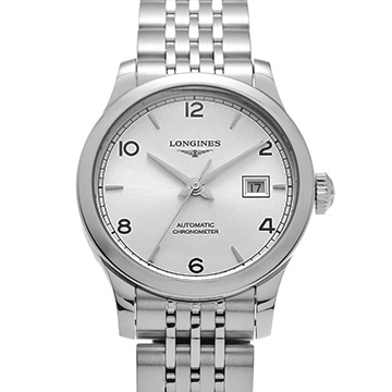 ロンジン レコード L2.321.4.76.6 シルバー ユニセックス 時計 【新品】【wristwatch】