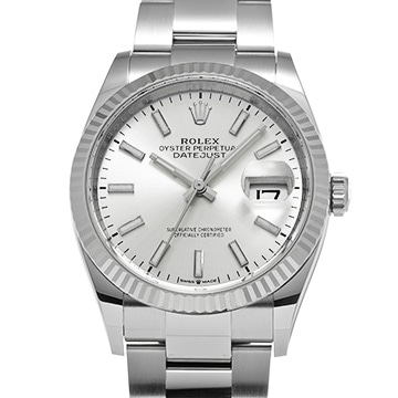 ロレックス デイトジャスト 36 126234 シルバー メンズ 時計 【中古】【wristwatch】