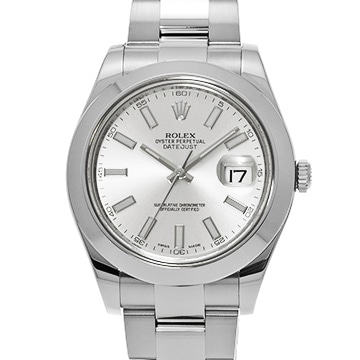 ロレックス デイトジャストII 116300 シルバー メンズ 時計 【中古】【wristwatch】