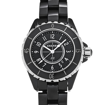 シャネル J12 33MM H0682 ブラック レディース 時計 【中古】【wristwatch】