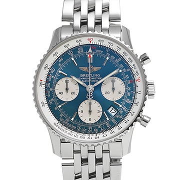 ブライトリング ナビタイマー A232C86KBA ブルー メンズ 時計 【中古】【wristwatch】