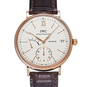 IWC ポートフィノ ハンドワインド 8デイズ IW510107 シルバー メンズ 時計 【中古】【wristwatch】