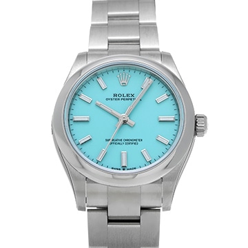 ロレックス オイスターパーペチュアル 31 277200 ターコイズブルー ユニセックス 時計 【中古】【wristwatch】
