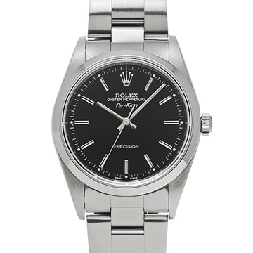 ロレックス エアキング 14000 ブラック メンズ 時計 【中古】【wristwatch】