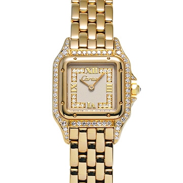 カルティエ パンテール 866919 アイボリー/ダイヤモンド レディース 時計 【中古】【wristwatch】