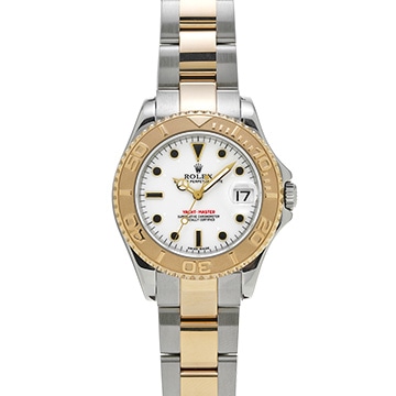 ロレックス ヨットマスター 168623 ホワイト レディース 時計 【中古】【wristwatch】