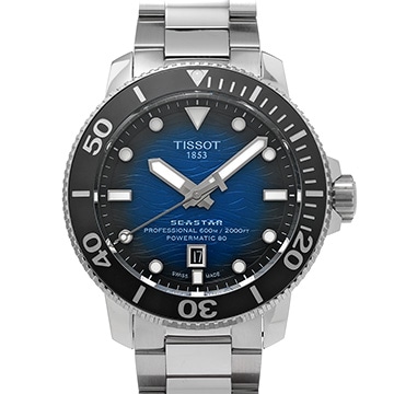 ティソ シースター 2000 プロフェッショナル T120.607.11.041.01 ブルー・グラデーション メンズ 時計 【中古】【wristwatch】