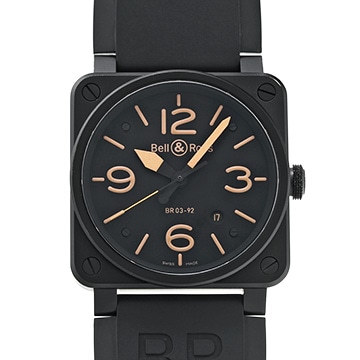 ベル＆ロス BR 03-92 ヘリテージ BR03-92-S ブラック メンズ 時計 【中古】【wristwatch】
