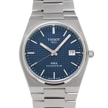 ティソ PRX パワーマティック 80 T137.407.11.041.00 ブルー メンズ 時計 【中古】【wristwatch】