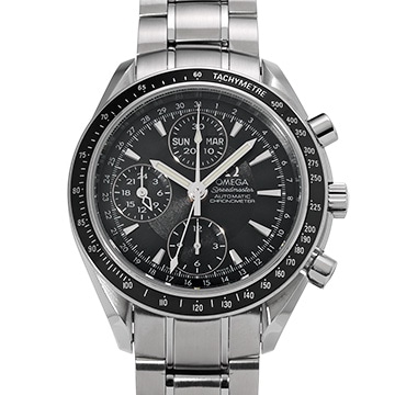 オメガ スピードマスター トリプルカレンダー 3220.50 ブラック メンズ 時計 【中古】【wristwatch】