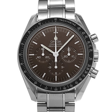 オメガ スピードマスター ムーンウォッチ プロフェッショナル 50th 311.30.42.30.13.001 ブラウン メンズ 時計 【中古】【wristwatch】