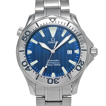 オメガ シーマスター プロフェッショナル 300 2265.80 ブルー メンズ 時計 【中古】【wristwatch】
