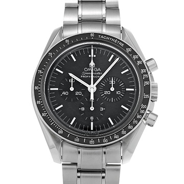 オメガ スピードマスター ムーンウォッチ プロフェッショナル アポロ11号 30th 3560.50 ブラック メンズ 時計 【中古】【wristwatch】