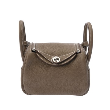 エルメス リンディ ミニ エトゥープ トリヨンクレマンス レディース バッグ 【新品】【bag】