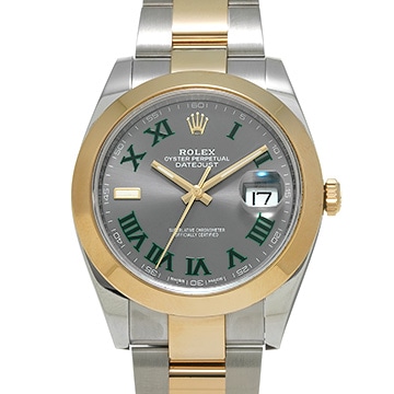 ロレックス デイトジャスト 41 126303 スレート メンズ 時計 【中古】【wristwatch】