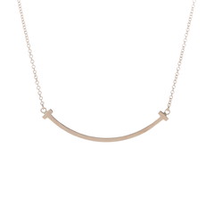 ティファニー Tスマイル ネックレス スモール ゴールド K18イエローゴールド YG レディース ジュエリー 【中古】【jewelry】