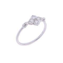 カルティエ ヒンドゥリング #49 シルバー K18ホワイトゴールド WG レディース ジュエリー 【中古】【jewelry】