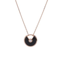 カルティエ アミュレット ネックレス ゴールド K18ピンクゴールド PG レディース ジュエリー 【中古】【jewelry】