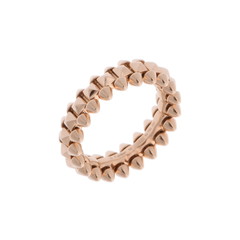 カルティエ クラッシュドゥ リング #50 ゴールド K18ピンクゴールド PG レディース ジュエリー 【中古】【jewelry】