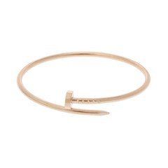 カルティエ ジュストアンクル ブレスレット SM #15 ゴールド K18イエローゴールド YG レディース ジュエリー 【中古】【jewelry】