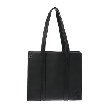 ルイ ヴィトン LVアエログラム テイクオフ トート ノワール M57308 グレインドカーフレザー メンズ バッグ 【中古】【bag】