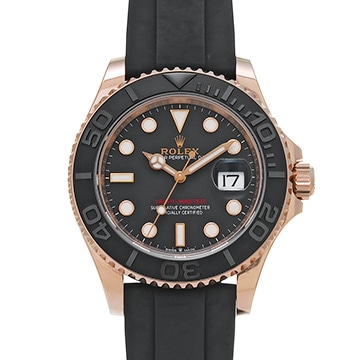 ロレックス ヨットマスター 40 126655 ブラック メンズ 時計 【中古】【wristwatch】