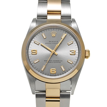ロレックス オイスターパーペチュアル 14203M グレー メンズ 時計 【中古】【wristwatch】