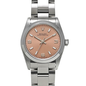 ロレックス オイスターパーペチュアル 67480 ピンク ユニセックス 時計 【中古】【wristwatch】