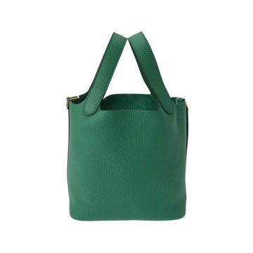 エルメス ピコタンロック PM ヴェールヴェルティゴ/ゴールド金具 トリヨンクレマンス レディース バッグ 【新品】【bag】