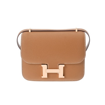 エルメス コンスタンス ミニ18 ミロワール ゴールド ヴォーエプソン レディース バッグ 【未使用】【bag】